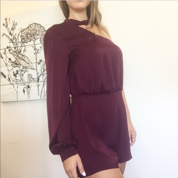 BUY 2 GET 1 Lush 'Vice Versa' Single Sleeve Romper - Picture 4 of 7